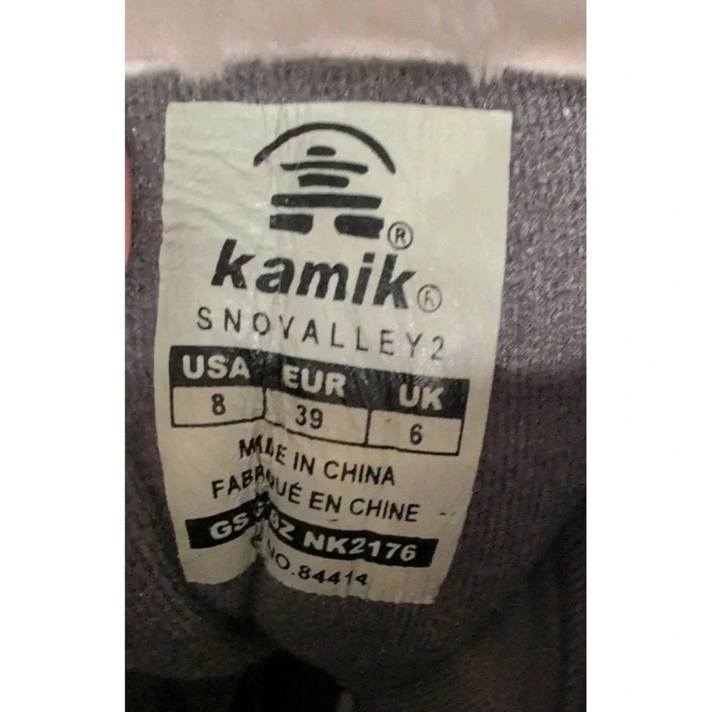 Kamik Snovalley2 Boots Women Snow Valley Size‎ 8 Thinsulate